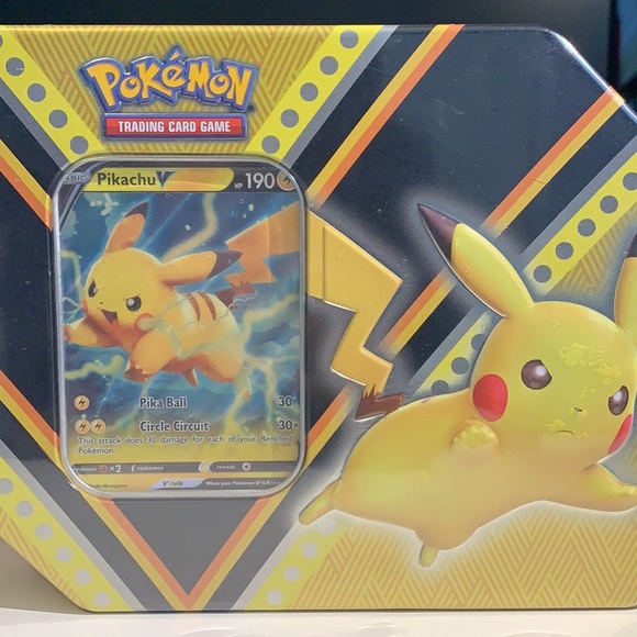 3 Pokemon V Powers Tin - Picture 6 of 7